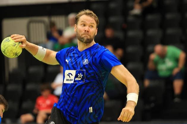HANDBALL - HBL, Kiel, training camp GRAZ,AUSTRIA,08.AUG.25 - HANDBALL - HBL Handball-Bundesliga, THW Kiel, training. Image shows Petter Overby (Kiel).  GEPAxpictures xMarioxBuehner-Weinrauch