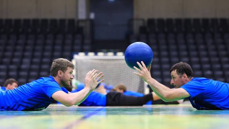 HANDBALL - HBL, Kiel, training camp GRAZ,AUSTRIA,08.AUG.25 - HANDBALL - HBL Handball-Bundesliga, THW Kiel, training. Image shows Magnus Landin Jacobsen and Domagoj Duvnjak (Kiel).  GEPAxpictures xMarioxBuehner-Weinrauch