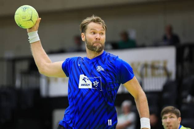 HANDBALL - HBL, Kiel, training camp GRAZ,AUSTRIA,08.AUG.25 - HANDBALL - HBL Handball-Bundesliga, THW Kiel, training. Image shows Petter Overby (Kiel).  GEPAxpictures xMarioxBuehner-Weinrauch