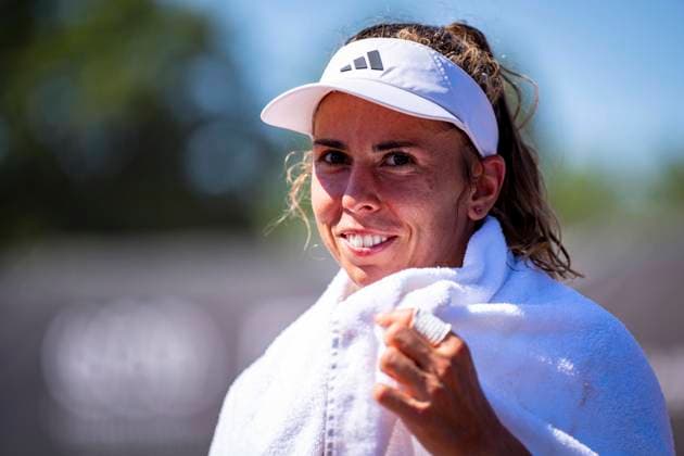 TENNIS - WTA, Tennis Damen Ladies Open Amstetten AMSTETTEN,AUSTRIA,08.AUG.25 - TENNIS - ITF World Tennis Tour, Ladies Open Amstetten. Image shows the rejoicing of Julia Grabher (AUT).  GEPAxpictures xKevinxHackner