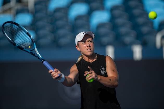 Cincinnati Open: Sonay Kartal And Caroline Garcia Practice Sonay Kartal practices with Caroline Garcia before their Round 1 match at the Cincinnati Open in Mason, Ohio, on August 8, 2025. Mason Ohio United States  Copyright: xJasonxWhitmanx originalFilename:whitman-cincinna250808_np3PX.jpg