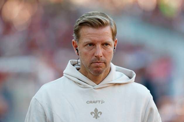 Trainer Florian Kohfeldt (SV Darmstadt), 08.08.2025, Fussball, 2. Bundesliga, 1. FC Nuernberg - SV Darmstadt 98, GER, Nuernberg, Max-Morlock-Stadion, DFL REGULATIONS PROHIBIT ANY USE OF PHOTOGRAPHS AS IMAGE SEQUENCES AND OR QUASI-VIDEO.