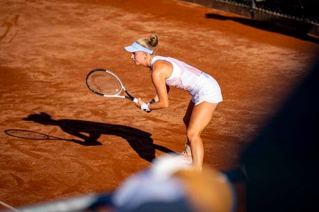 TENNIS - WTA, Tennis Damen Ladies Open Amstetten AMSTETTEN,AUSTRIA,08.AUG.25 - TENNIS - ITF World Tennis Tour, Ladies Open Amstetten. Image shows Sinja Kraus (AUT).  GEPAxpictures xKevinxHackner