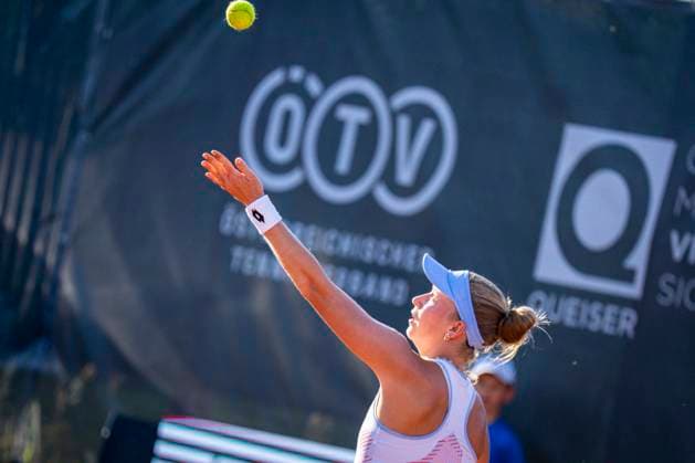 TENNIS - WTA, Tennis Damen Ladies Open Amstetten AMSTETTEN,AUSTRIA,08.AUG.25 - TENNIS - ITF World Tennis Tour, Ladies Open Amstetten. Image shows Sinja Kraus (AUT).  GEPAxpictures xKevinxHackner