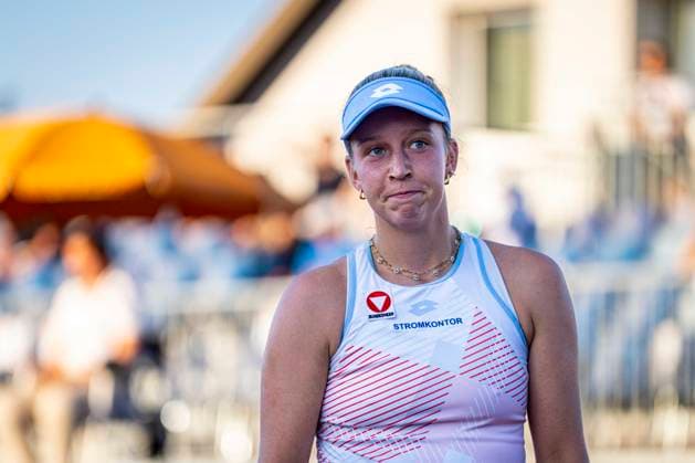 TENNIS - WTA, Tennis Damen Ladies Open Amstetten AMSTETTEN,AUSTRIA,08.AUG.25 - TENNIS - ITF World Tennis Tour, Ladies Open Amstetten. Image shows the disappointment of Sinja Kraus (AUT).  GEPAxpictures xKevinxHackner