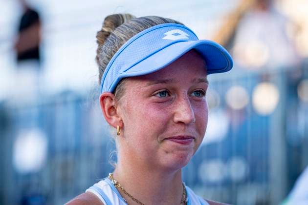 TENNIS - WTA, Tennis Damen Ladies Open Amstetten AMSTETTEN,AUSTRIA,08.AUG.25 - TENNIS - ITF World Tennis Tour, Ladies Open Amstetten. Image shows Sinja Kraus (AUT).  GEPAxpictures xKevinxHackner