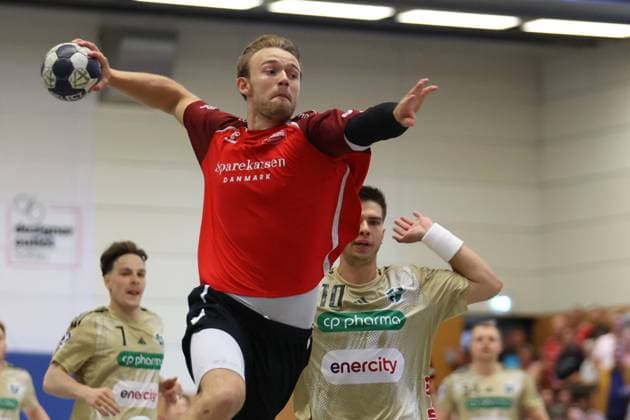 IHC 2025: TSV Hannover-Burgdorf vs Aalborg Handbold; 08.08.25 Thomas Arnoldsen (Nr.07, Aalborg Handbold) IHC 2025: TSV Hannover-Burgdorf vs Aalborg Handbold, KGS-Sporthalle am 08.08.25 Copyright: xBEAUTIFULxSPORTS MarioxM.xKobergx