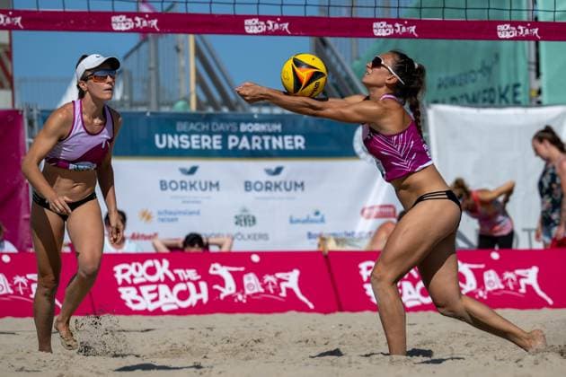 RECORD DATE NOT STATED Rock The Beach Tour Borkum, 08.08.2025 Sophie Sarnighausen, Maja Rosko; Rock The Beach Tour Borkum am 08.08.2025 Copyright: xBEAUTIFULxSPORTS PeterxWeberx