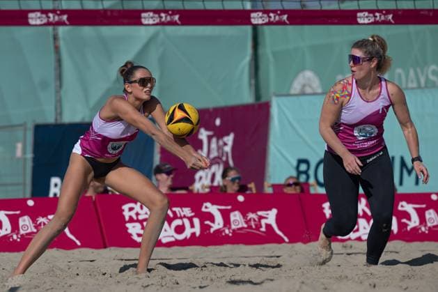 RECORD DATE NOT STATED Rock The Beach Tour Borkum, 08.08.2025 Rika Dieckmann, Sandra Ferger; Rock The Beach Tour Borkum am 08.08.2025 Copyright: xBEAUTIFULxSPORTS PeterxWeberx