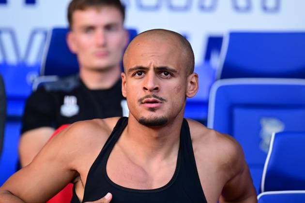 Birmingham City v Ipswich Town EFL Sky Bet Championship 08 08 2025. Ipswich Town forward Ali Al-Hamadi (16) during the EFL Sky Bet Championship match between Birmingham City and Ipswich Town at the St Andrew s Stadium, Birmingham, England on 8 August 2025. Birmingham St Andrew s Stadium West Midlands England Editorial use only DataCo restrictions apply See www.football-dataco.com , Copyright: xDennisxGoodwinx PSI-22519-0030