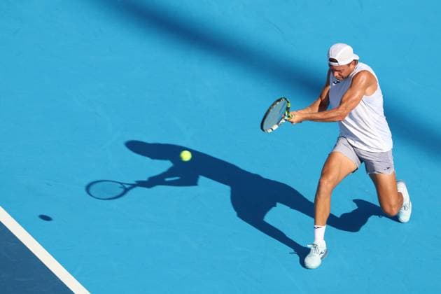 August 8, 2025, Mason, Ohio, USA: Mason, Ohio; Cincinnati Open Tennis Tournament - 2025 08 08 - Alexandre Muller plays a ball against opponent Jenson Brooksby. - ZUMAPress Mason USA - ZUMAn24_ 20250808_zaf_n24_245 Copyright: xWallyxNellx
