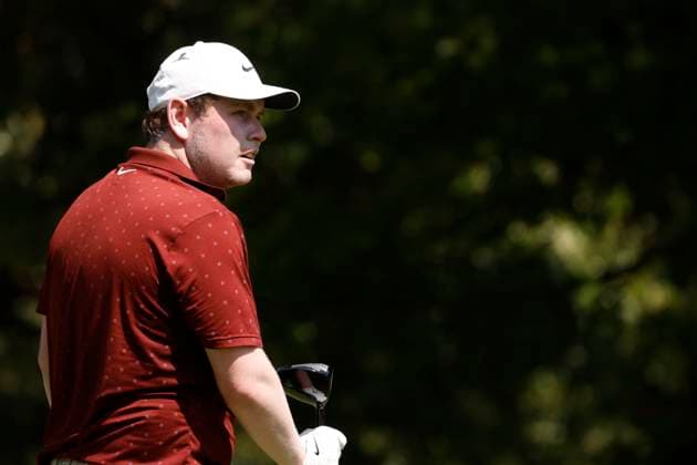 MEMPHIS, TN - AUGUST 08: Robert MacIntyre of Scotland watches his tee shot on No. 7 during the second round of the FedEx St. Jude Championship, August 8, 2025, at TPC Southward in Memphis, Tennessee. (Photo by Matthew Maxey Icon Sportswire) GOLF: AUG 08 PGA, Golf Herren FedEx Cup Playoffs - FedEx St. Jude Championship EDITORIAL USE ONLY Icon250808021