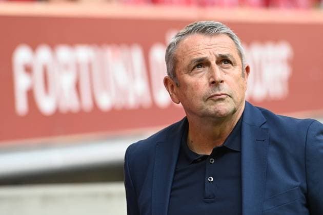 Klaus ALLOFS, Vorstand Fortuna Duesseldiorf, Fussball 2. Bundesliga, 2. Spieltag, Fortuna Duesseldorf (D) - Hannover 96 (H) am 09.08.2025 in der Merkur Spiel Arena Duesseldorf Deutschland. DFL regulations prohibit any use of photographs as image sequences and or quasi-video Ã‚Â