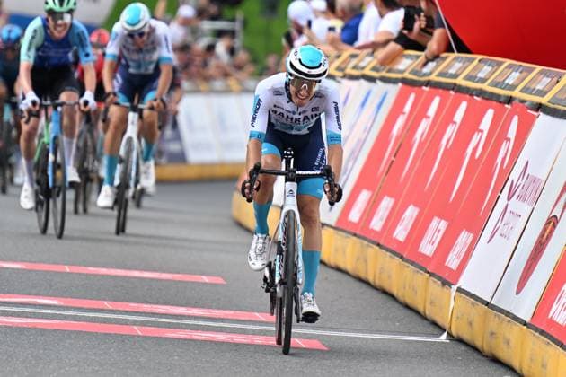 09-08-2025 Tour De Pologne; Tappa 06 Bukovina Resort - Bukovina Tatrzanska; 2025, Bahrain - Victorious; Bilbao, Peio; Bukovina Tatrzanska; 