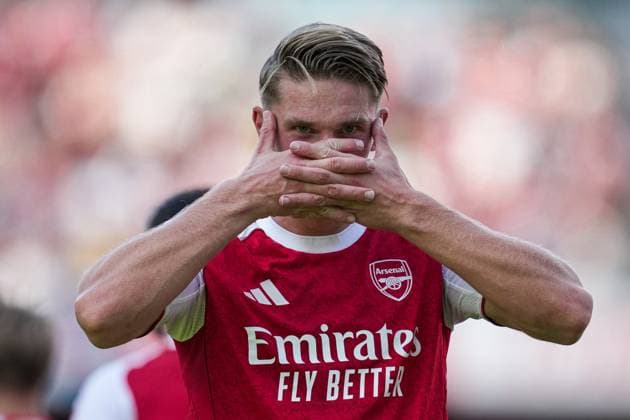 Pre-season friendly Arsenal v Athletic Bilbao Viktor Gyokeres of Arsenal during the Pre-season friendly match Arsenal vs Athletic Bilbao at Emirates Stadium, London, United Kingdom, 9th August 2025 (Photo by Harvey Murphy News Images) Copyright: xHarveyxMurphy NewsxImagesx