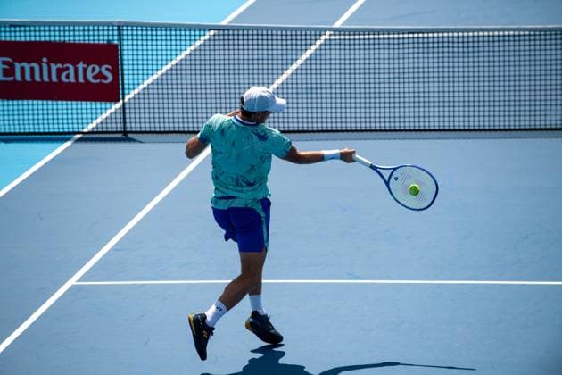 Cincinnati Open Second Round: Casper Ruud V Arthur Rinderknech Casper Ruud is seen during the second round match between Casper Ruud and Arthur Rinderknech at the Cincinnati Open in Mason, Ohio, on August 9, 2025. Mason Ohio United States  Copyright: xJasonxWhitmanx originalFilename:whitman-cincinna250809_npM3g.jpg