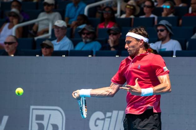 Cincinnati Open Second Round: Casper Ruud V Arthur Rinderknech Arthur Rinderknech is seen during the second round match between Casper Ruud and Arthur Rinderknech at the Cincinnati Open in Mason, Ohio, on August 9, 2025. Mason Ohio United States  Copyright: xJasonxWhitmanx originalFilename:whitman-cincinna250809_npBnQ.jpg