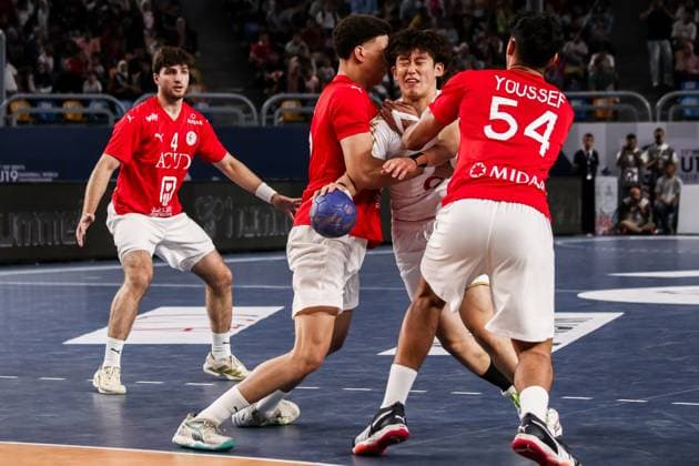 August 9, 2025, Cairo, Cairo, Egypt: SORA FURUSAWA The Japanese Handball Player During 11TH IHF Men s World Championship, WM, Weltmeisterschaft U19 Egypt 2025 Match Between Egypt And Japan At Cairo Stadium Main Hall Cairo Egypt - ZUMAe138 20250809_zsp_e138_028 Copyright: xBassemxElziatyx