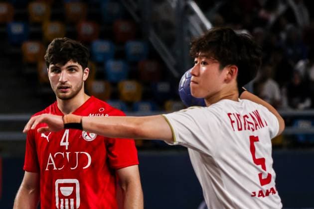 August 9, 2025, Cairo, Cairo, Egypt: SORA FURUSAWA The Japanese Handball Player During 11TH IHF Men s World Championship, WM, Weltmeisterschaft U19 Egypt 2025 Match Between Egypt And Japan At Cairo Stadium Main Hall Cairo Egypt - ZUMAe138 20250809_zsp_e138_038 Copyright: xBassemxElziatyx
