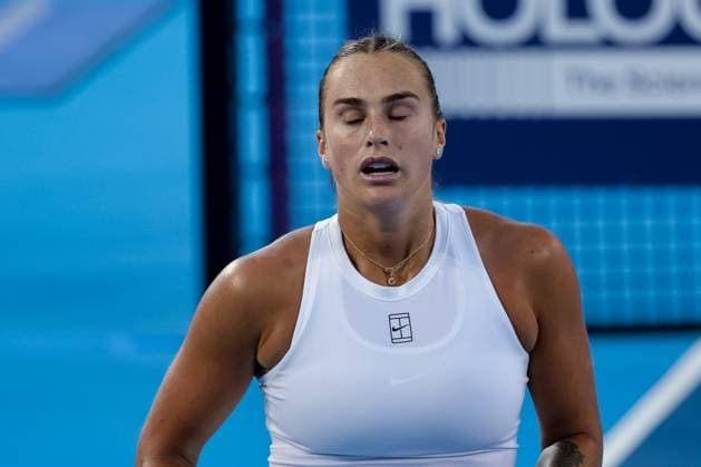 August 9, 2025, Mason, Ohio, U.S: Aryna Sabalenka (BLR) in action during SaturdayÃ¢â‚¬â ¢s second round of the Cincinnati Open at the Lindner Family Tennis Center, Mason, Oh. Mason U.S - ZUMAs304 20250809_zaf_s304_058 Copyright: xScottxStuartx