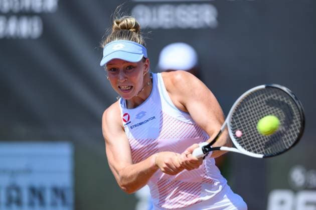 TENNIS - WTA, Tennis Damen Ladies Open Amstetten AMSTETTEN,AUSTRIA,10.AUG.25 - TENNIS - ITF World Tennis Tour, Ladies Open Amstetten. Image shows Sinja Kraus (AUT).  GEPAxpictures xChristianxMoser