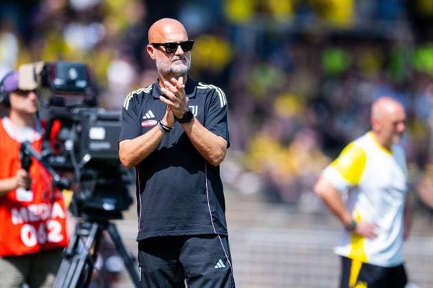 10.08.2025 - Fußball, Damen, 2025 2026, Saisoneröffnung, Testspiel, Borussia Dortmund - Juventus Turin: Max Canzi (Trainer - Juventus)