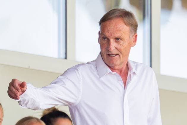 10.08.2025 - Fußball, Damen, 2025 2026, Saisoneröffnung, Testspiel, Borussia Dortmund - Juventus Turin: Hans-Joachim Watzke auf der Tribüne