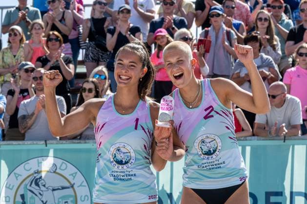 RECORD DATE NOT STATED Rock The Beach Tour Borkum, 10.08.2025 Sophia Neuß, Mareet Maidhof; Rock The Beach Tour Borkum am 10.08.2025 Copyright: xBEAUTIFULxSPORTS PeterxWeberx