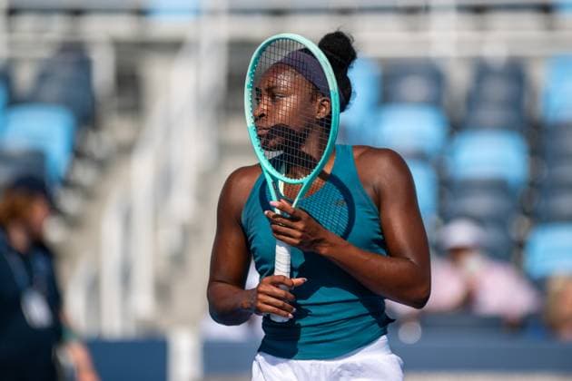 Cincinnati Open: Coco Gauff Practice On Center Court Coco Gauff practices on Center Court prior to her second-round match at the Cincinnati Open in Mason, Ohio, on August 10, 2025. Mason United States  Copyright: xJasonxWhitmanx originalFilename:whitman-cincinna250810_npimW.jpg
