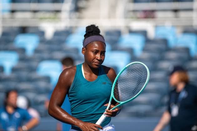Cincinnati Open: Coco Gauff Practice On Center Court Coco Gauff practices on Center Court prior to her second-round match at the Cincinnati Open in Mason, Ohio, on August 10, 2025. Mason United States  Copyright: xJasonxWhitmanx originalFilename:whitman-cincinna250810_npiXH.jpg