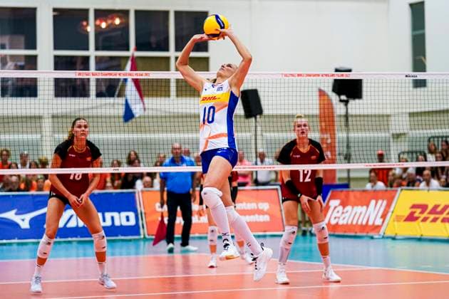 2025-08-10 Netherlands v Germany - Friendly WIJCHEN, NETHERLANDS - AUGUST 10: Sarah van Aalen of The Netherlands during the Friendly match between Netherlands and Germany at Sportcentrum Arcus on August 10, 2025 in Wijchen, Netherlands. Wijchen Sportcentrum Arcus Netherlands Content not available for redistribution in The Netherlands directly or indirectly through any third parties. Copyright: xAndrexWeeningx