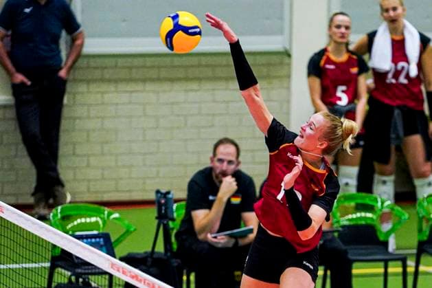 2025-08-10 Netherlands v Germany - Friendly WIJCHEN, NETHERLANDS - AUGUST 10: Lena Stigrot of Germany during the Friendly match between Netherlands and Germany at Sportcentrum Arcus on August 10, 2025 in Wijchen, Netherlands. Wijchen Sportcentrum Arcus Netherlands Content not available for redistribution in The Netherlands directly or indirectly through any third parties. Copyright: xAndrexWeeningx