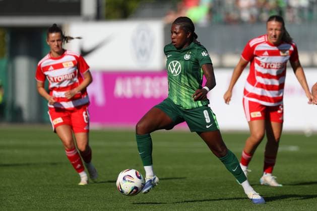 VfL- Union Berlin, Frauen Wolfsburg, 10.08.2025, FUßBALL - VfL Wolfsburg vs. Union Berlin, Testspiel, Saison 2025 26. Lineth Beerensteyn (VfL Wolfsburg) Wolfsburg