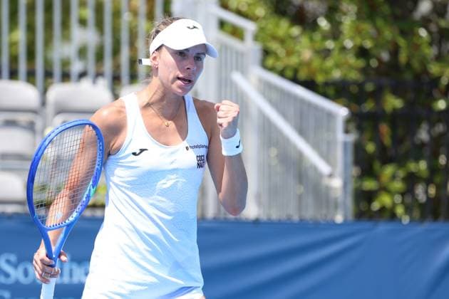 TENIS CINCINNATI OPEN 2025 10082025 N Z MAGDA LINETTE W TRAKCIE MECZU PRZECIWKO REBECCA SRAMKOVA (SLOWACJA) W DRUGIEJ RUNDZIE TURNIEJU WTA, Tennis Damen 1000 CINCINNATI OPEN MARCIN CHOLEWINSKI NEWSPIX.PL TENNIS WTA 1000 CINCINNATI OPEN 2025 10082025 MAGDA LINETTE OF POLAND DURING THE MATCH AGAINST REBECCA SRAMKOVA OF SLOVAKIA IN THE SECOND ROUND NEWSPIX.PL --- newspix.pl POLAND OUT! 