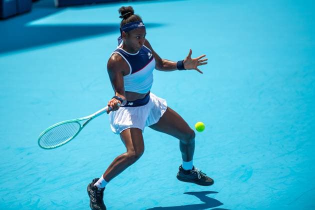 Cincinnati Open: Coco Gauff V Xinyu Wang Coco Gauff is seen during her second-round match at the Cincinnati Open in Mason, Ohio, on August 10, 2025. Mason United States  Copyright: xJasonxWhitmanx originalFilename:whitman-cincinna250810_npMKs.jpg