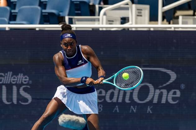 TENNIS : Tournoi de Cincinatti - 10 08 2025 TENNIS : Tournoi de Cincinatti - 10 08 2025 Coco Gauff, Usa, Tournoi de Cincinatti 2025, 32e de Finale  Copyright: xx