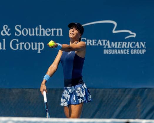 TENNIS : Tournoi de Cincinatti - 10 08 2025 TENNIS : Tournoi de Cincinatti - 10 08 2025 Ajla TomljanoviÄ‡, Australie, Tournoi de Cincinatti 2025, 32e de finale  Copyright: xx