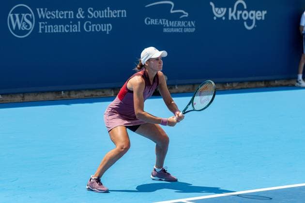 TENNIS : Tournoi de Cincinatti - 10 08 2025 TENNIS : Tournoi de Cincinatti - 10 08 2025 Veronika Kudermetova, Russie, Tournoi de Cincinatti 2025, 32e de Finale  Copyright: xx
