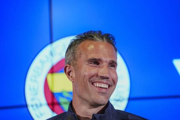 Ahead of Fenerbahce v Feyenoord - UEFA Champions League ISTANBUL, TURKIYE - AUGUST 11: Head coach Robin van Persie of Feyenoord and player Sem Steijn hold a press conference, PK, Pressekonferenz ahead of UEFA Champions League third qualifying round second leg football match against Feyenoord in Istanbul, Turkiye on August 11, 2025. Agit Erdi Ulukaya Anadolu Istanbul Turkey. Editorial use only. Please get in touch for any other usage.  Copyright: x2025xAnadoluxAgitxErdixUlukayax