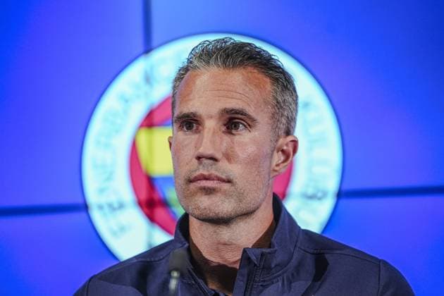 Ahead of Fenerbahce v Feyenoord - UEFA Champions League ISTANBUL, TURKIYE - AUGUST 11: Head coach Robin van Persie of Feyenoord and player Sem Steijn hold a press conference, PK, Pressekonferenz ahead of UEFA Champions League third qualifying round second leg football match against Feyenoord in Istanbul, Turkiye on August 11, 2025. Agit Erdi Ulukaya Anadolu Istanbul Turkey. Editorial use only. Please get in touch for any other usage.  Copyright: x2025xAnadoluxAgitxErdixUlukayax