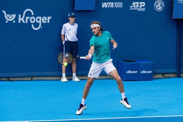 TENNIS : Tournoi de Cincinatti - 11 08 2025 Stefanos Tsitsipas, Grece, 16e de Finale, Tournoi de Cincinatti 2025  Copyright: xx