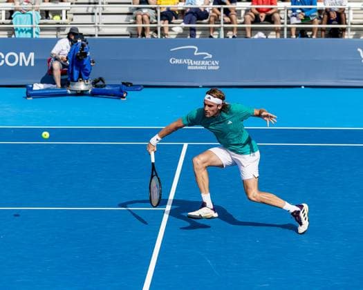 TENNIS : Tournoi de Cincinatti - 11 08 2025 Stefanos Tsitsipas, Grece, 16e de Finale, Tournoi de Cincinatti 2025  Copyright: xx