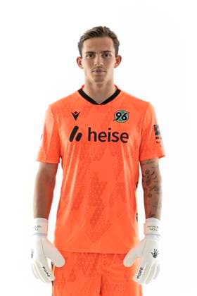 Torwart Nahuel Nicolas Noll (Hannover 96), 2. BL GER, Hannover 96 Porträttermin 2025 2026 Fußball, GER Fussball 2. BL Bundesliga 2025 2026 Porträttermin Hannover96