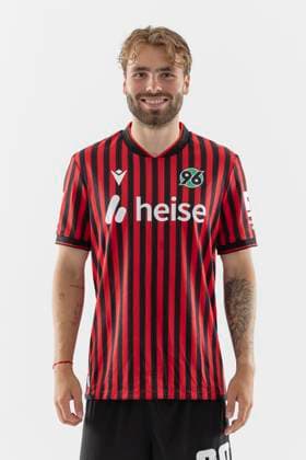 Kolja Nuno Oudenne (Hannover 96), 2. BL GER, Hannover 96 Porträttermin 2025 2026 Fußball, GER Fussball 2. BL Bundesliga 2025 2026 Porträttermin Hannover96