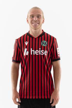 Lars Gindorf (Hannover 96), 2. BL GER, Hannover 96 Porträttermin 2025 2026 Fußball, GER Fussball 2. BL Bundesliga 2025 2026 Porträttermin Hannover96