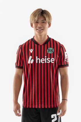 Hayate Matsuda (Hannover 96), 2. BL GER, Hannover 96 Porträttermin 2025 2026 Fußball, GER Fussball 2. BL Bundesliga 2025 2026 Porträttermin Hannover96