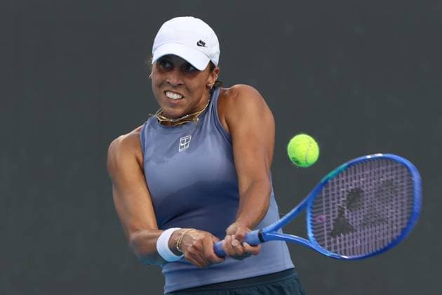 TENIS CINCINNATI OPEN 2025 11082025 N Z MADISON KEYS (USA) W TRAKCIE MECZU 1 16 FINALU NA TURNIEJU WTA, Tennis Damen 1000 CINCINNATI OPEN MARCIN CHOLEWINSKI NEWSPIX.PL TENNIS WTA 1000 CINCINNATI OPEN 2025 11082025 MADISON KEYS OF USA DURING MATCH 1 16 FINAL NEWSPIX.PL --- newspix.pl 