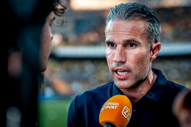 Feyenoord Rotterdam trainer Robin van Persie during the match Fenerbahce - Feyenoord at the Åžükrü SaracoÄülu Spor Kompleksi for the Champions League - Third qualifying round - 2nd leg season 2025-2026 in ISTANBUL, Turkey on 10 august 2025, (photo by Marcel van Dorst EYE4images DeFodi Images)