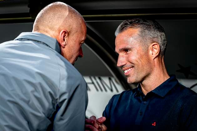 Feyenoord Rotterdam trainer Robin van Persie during the match Fenerbahce - Feyenoord at the Åžükrü SaracoÄülu Spor Kompleksi for the Champions League - Third qualifying round - 2nd leg season 2025-2026 in ISTANBUL, Turkey on 10 august 2025, (photo by Marcel van Dorst EYE4images DeFodi Images)