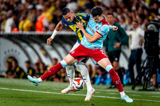 Fenerbahce SK forwarder Youssef En-Nesyri, Feyenoord Rotterdam defender Anel Ahmedhodzic during the match Fenerbahce - Feyenoord at the Åžükrü SaracoÄülu Spor Kompleksi for the Champions League - Third qualifying round - 2nd leg season 2025-2026 in ISTANBUL, Turkey on 10 august 2025, (photo by Marcel van Dorst EYE4images DeFodi Images)